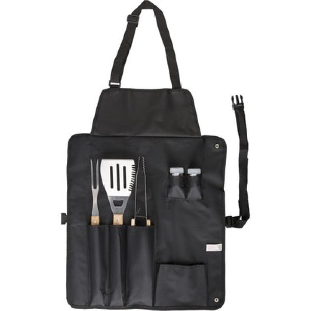  Apron with barbecue set