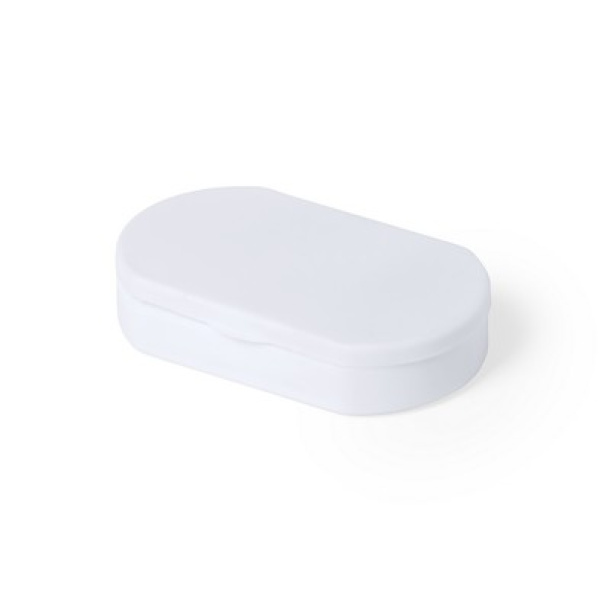  Antibacterial pill box with 3 compartments