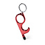  Anti-contact keyring for door opening and contactless use of public usage surfaces, ball pen, touch pen