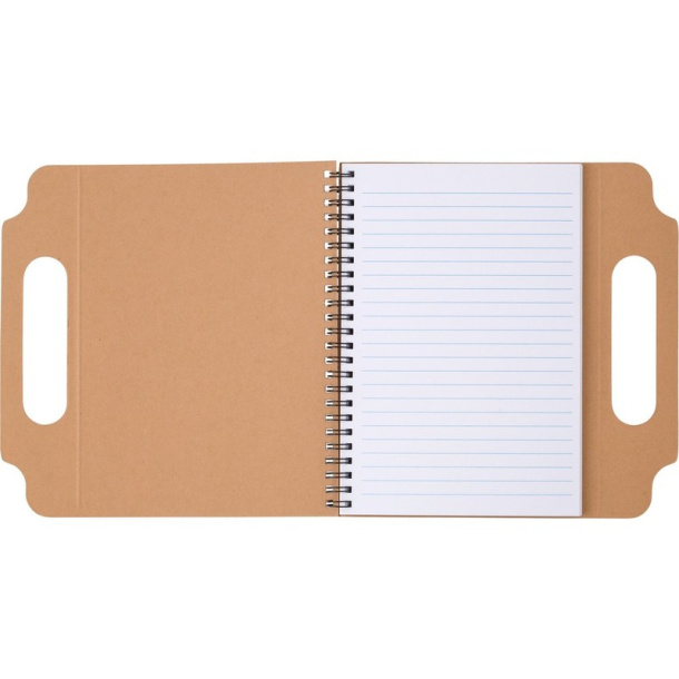  Memo holder, notebook approx. A5, sticky notes