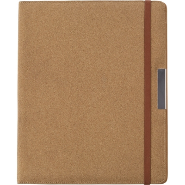  Cork conference folder with notebook