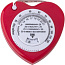  Measuring tape 1,5 m "heart" with BMI