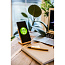  B'RIGHT bamboo wireless charger 10W, phone stand