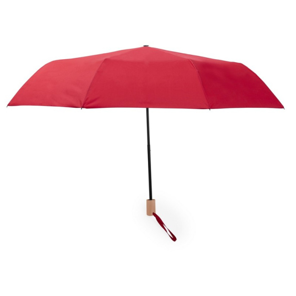  RPET windproof manual umbrella, foldable