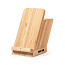  Bamboo wireless charger 5W, 4 USB hub 2.0, pen holder, phone stand