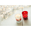  Decorated candle holder with tea light