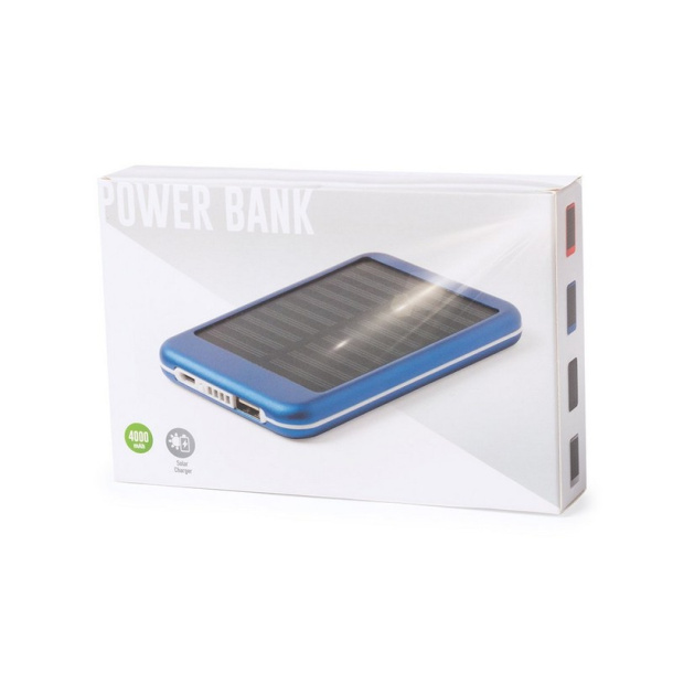  Power bank 4000 mAh, solar charger