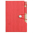  Memo holder, notebook approx. A6, sticky notes, ball pen