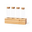  Bamboo spices container set