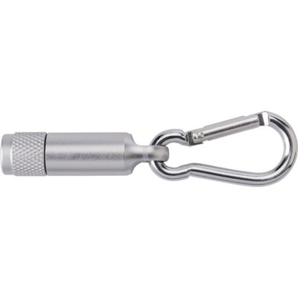 Mini torch 1 LED with carabiner