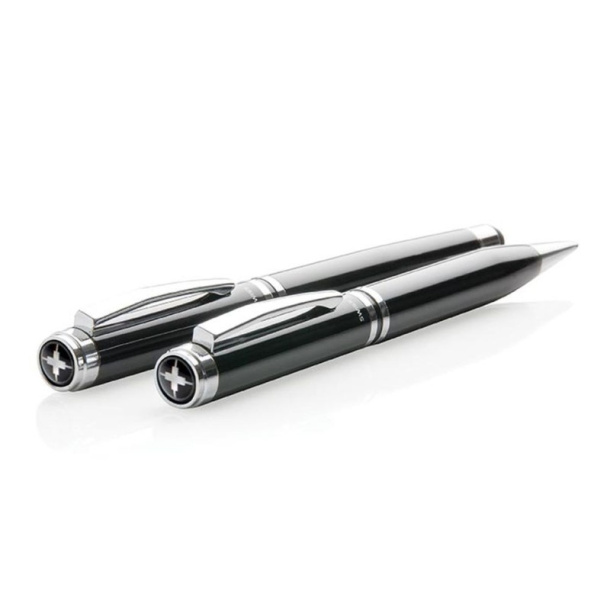  Swiss Peak writing set, ball pen and roller ball pen with touch pen