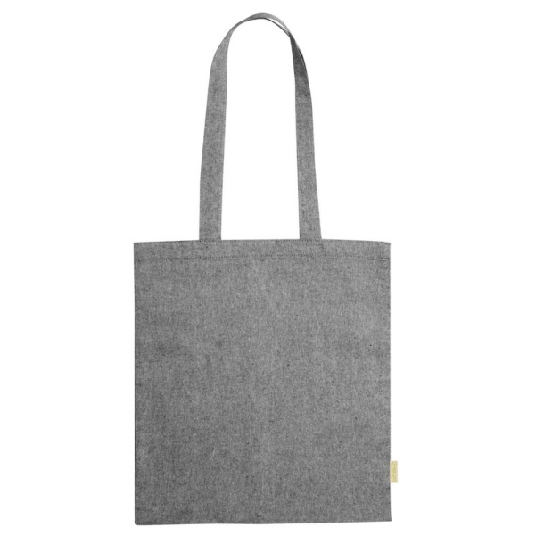  Recycled cotton shopping bag, 120 g/m2