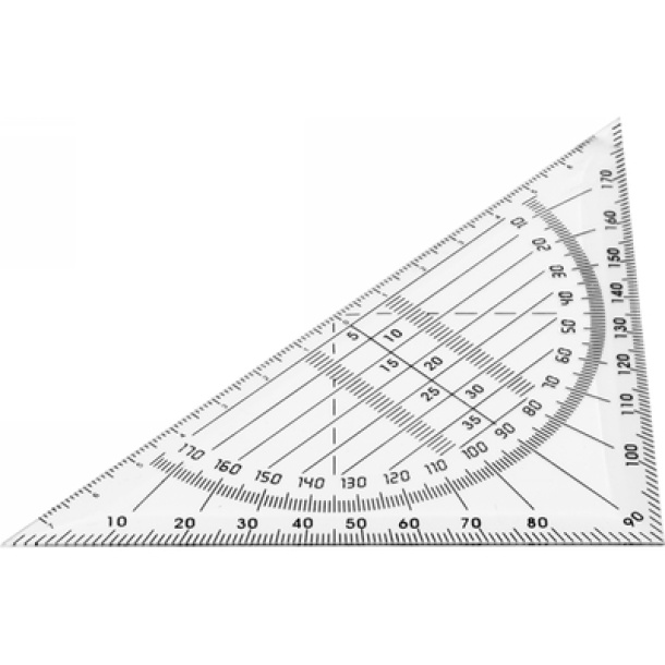  Square with protractor