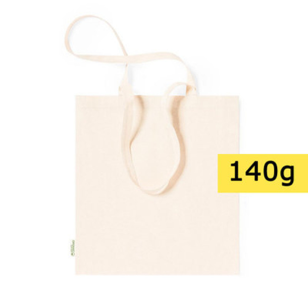  Organic cotton shopping bag, 140 g/m2