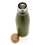  Vakuum boca od nehrđajućeg čelika s poklopcem i dnom od bambusa