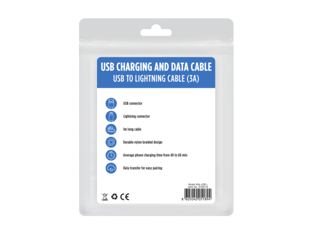 ALFA USB L USB/Lightning charging and data cable