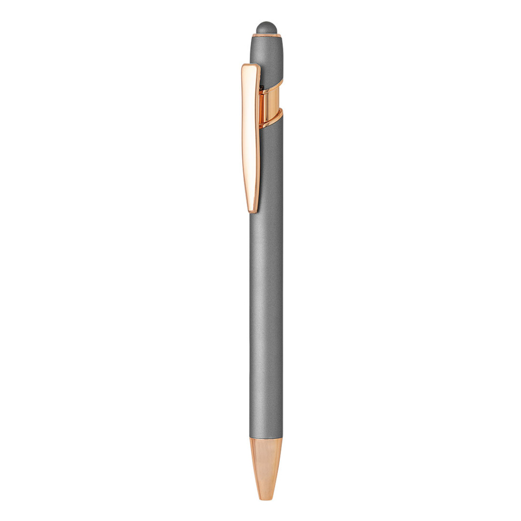 Metallic pen outlet