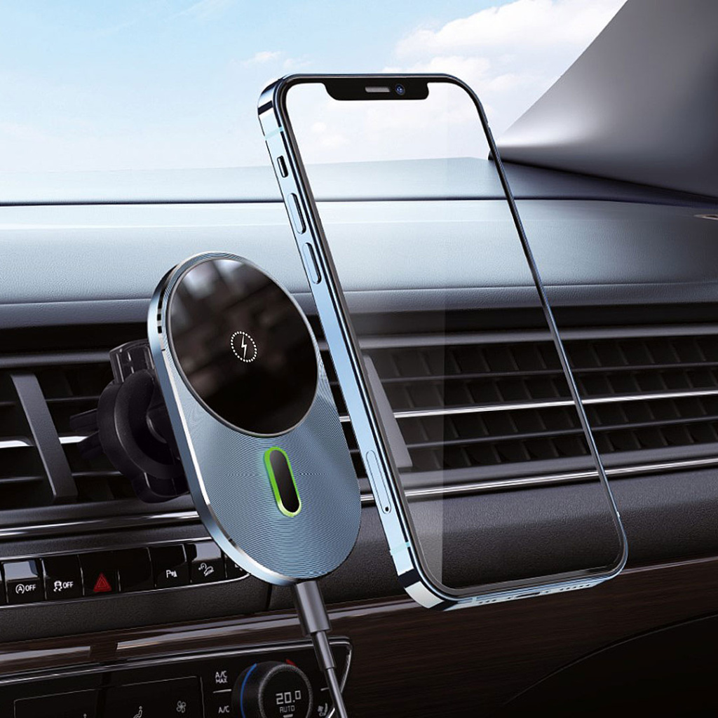 Vehicle shop phone holder