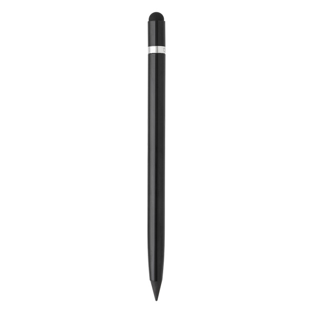 INGRID  Metalna touch olovka s gumicom za brisanje