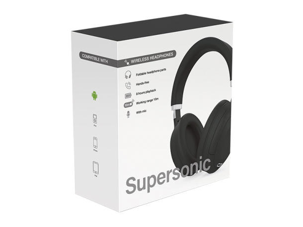 SUPERSONIC Foldable wireless headphones - PIXO
