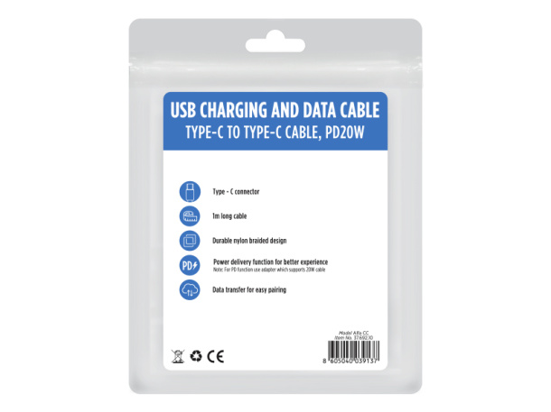 ALFA CC Type-C charging and data cable - PIXO