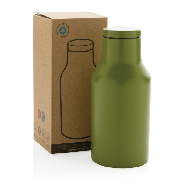  RCS Recycled stainless steel compact bottle