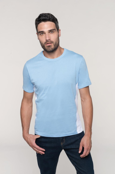 TIGER SHORT-SLEEVED TWO-TONE T-SHIRT - Kariban