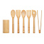KYA Bamboo kitchen utensils set