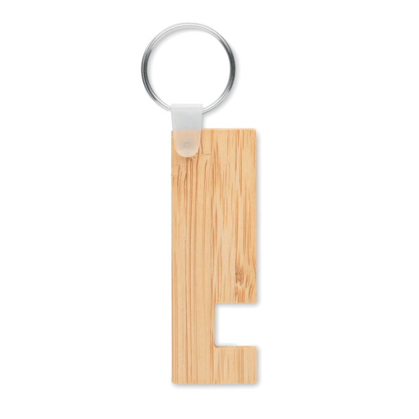 GANKEY Bamboo stand and key ring