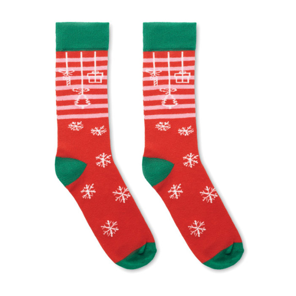 JOYFUL M Pair of Christmas socks M