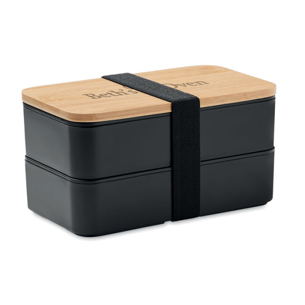 BAAKS Lunch box in PP and bamboo lid
