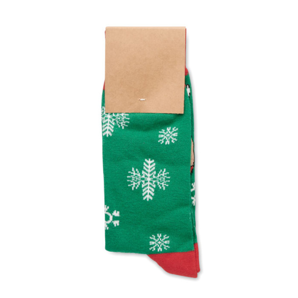 JOYFUL L Pair of Christmas socks L