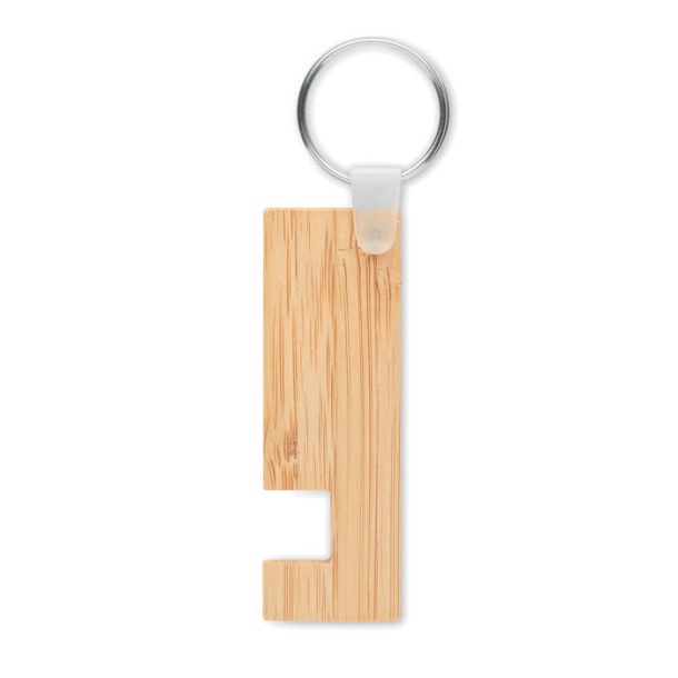 GANKEY Bamboo stand and key ring
