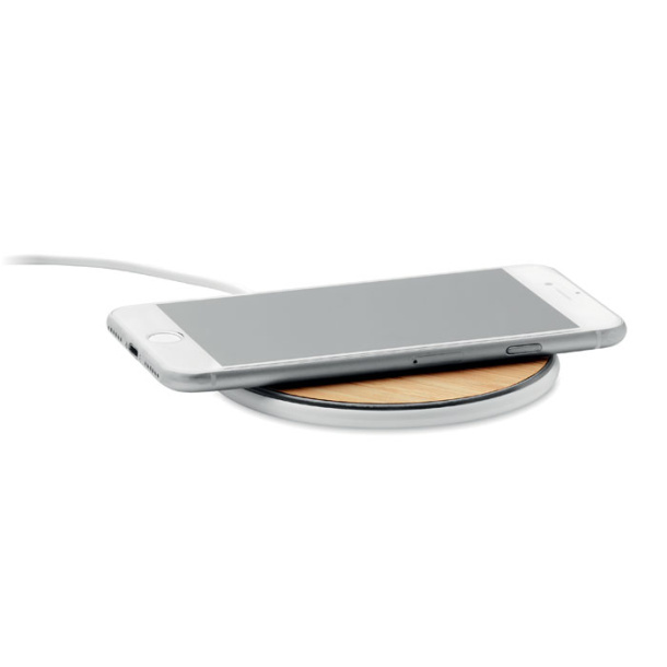 DESPAD + wireless charger 10W in bamboo