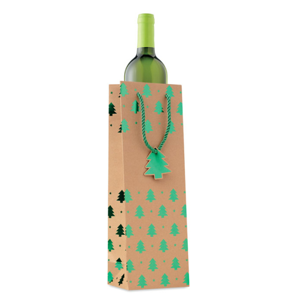 SPARKLE WINE Poklon vrećica za vino s uzorkom