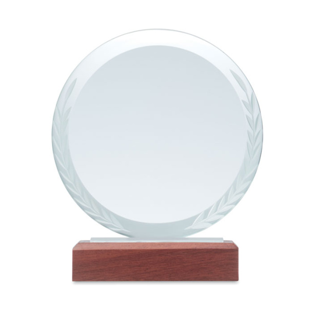 KEEN Round award plaque