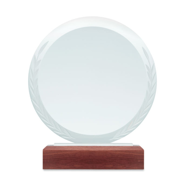 KEEN Round award plaque