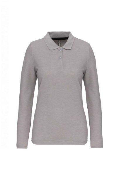  LADIES' LONG-SLEEVED POLO SHIRT - Designed To Work