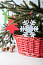 Fantasy ukras za božićno drvce - pahuljica