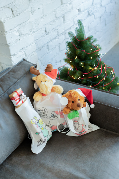 Plicom colouring Christmas stocking