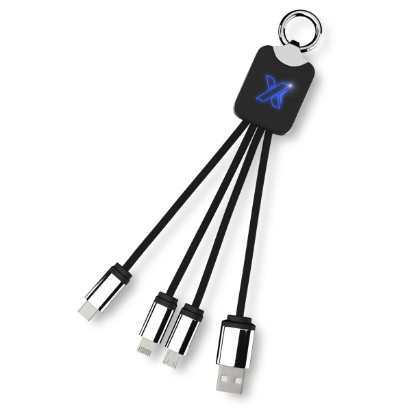 SCX.design C15 Kabel za punjenje s osvjetljenim logom