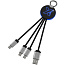 SCX.design C16 Kabel za punjnenje s osvjetljenim logom