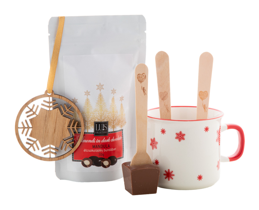 Sjokolade Hot chocolate gift set AP689922 Promoshop