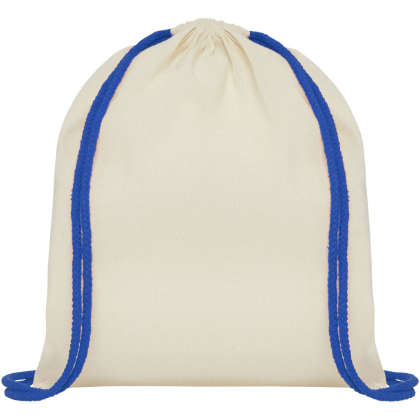 Oregon 100 g/m² pamučna torba s vezicama u boji