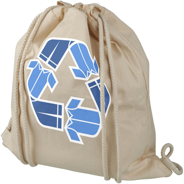 Pheebs 210 g/m² reciklirana torba s vezicama