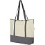 Repose 320 g/m² recycled cotton zippered tote bag 10L - Unbranded