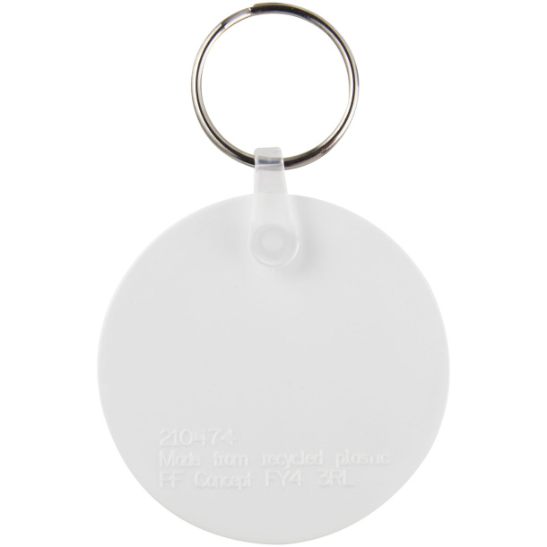 Tait circle-shaped recycled keychain - PF Manufactured