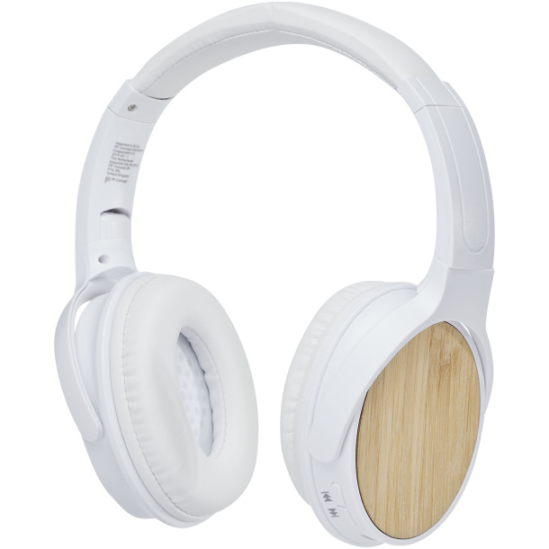 Athos bamboo Bluetooth headphones with microphone - Avenue