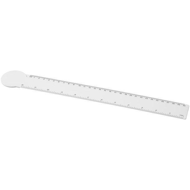 Tait 30cm circle-shaped recycled plastic ruler - Unbranded