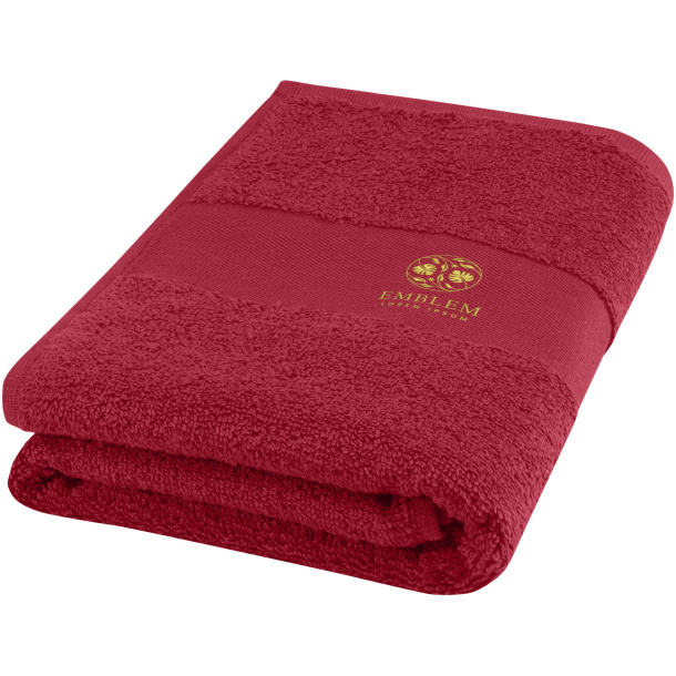 Charlotte 450 g/m² cotton bath towel 50x100 cm - Unbranded